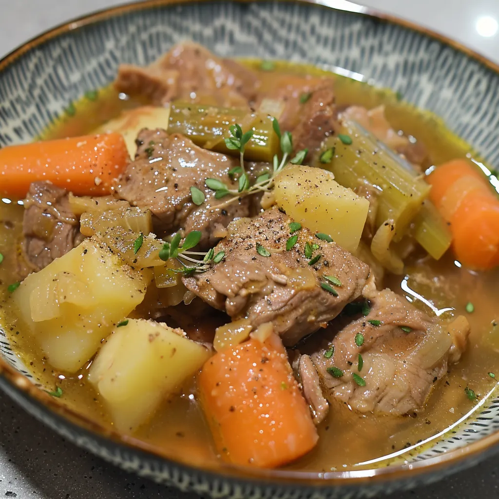 Mijoter un doux pot de bœuf et légumes
