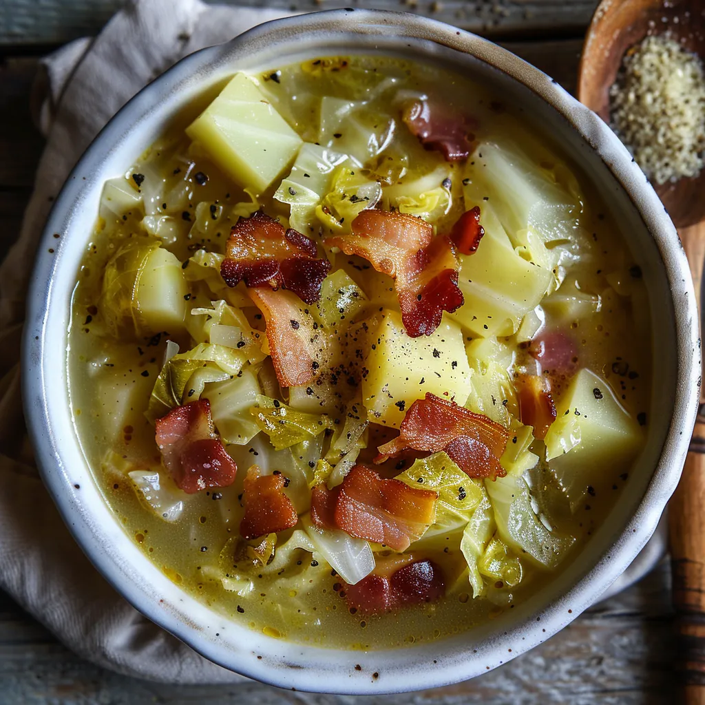 Délicieuse soupe choux