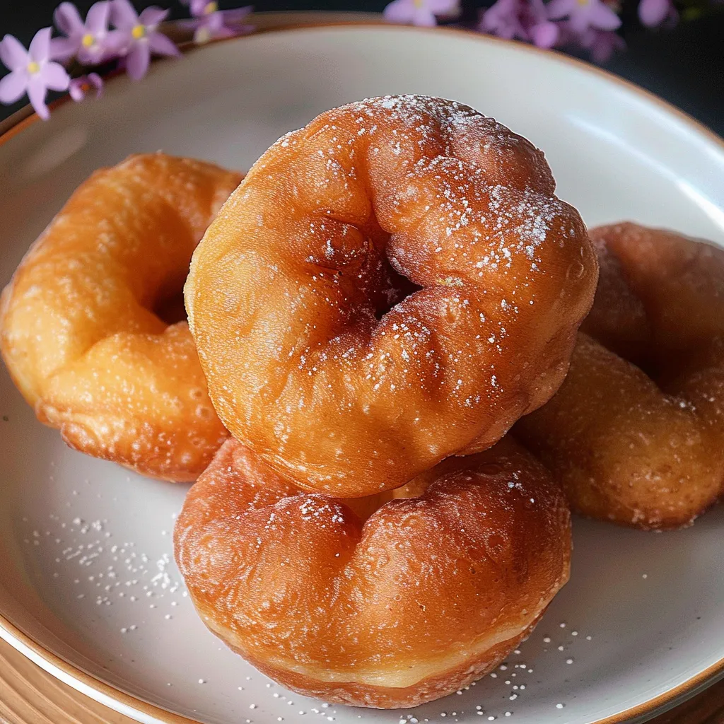 Beignets maison délicieux simples
