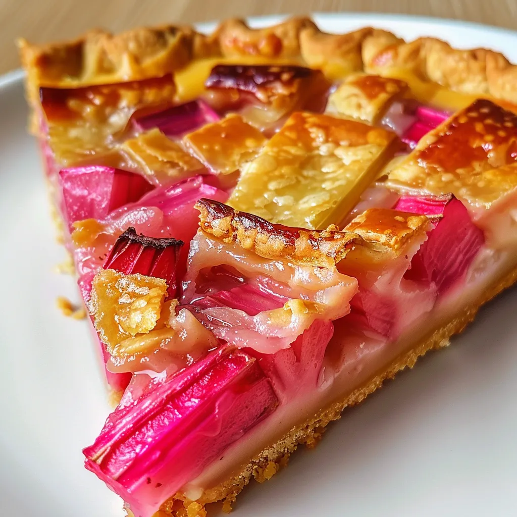 Rhubarbe rapide et simple