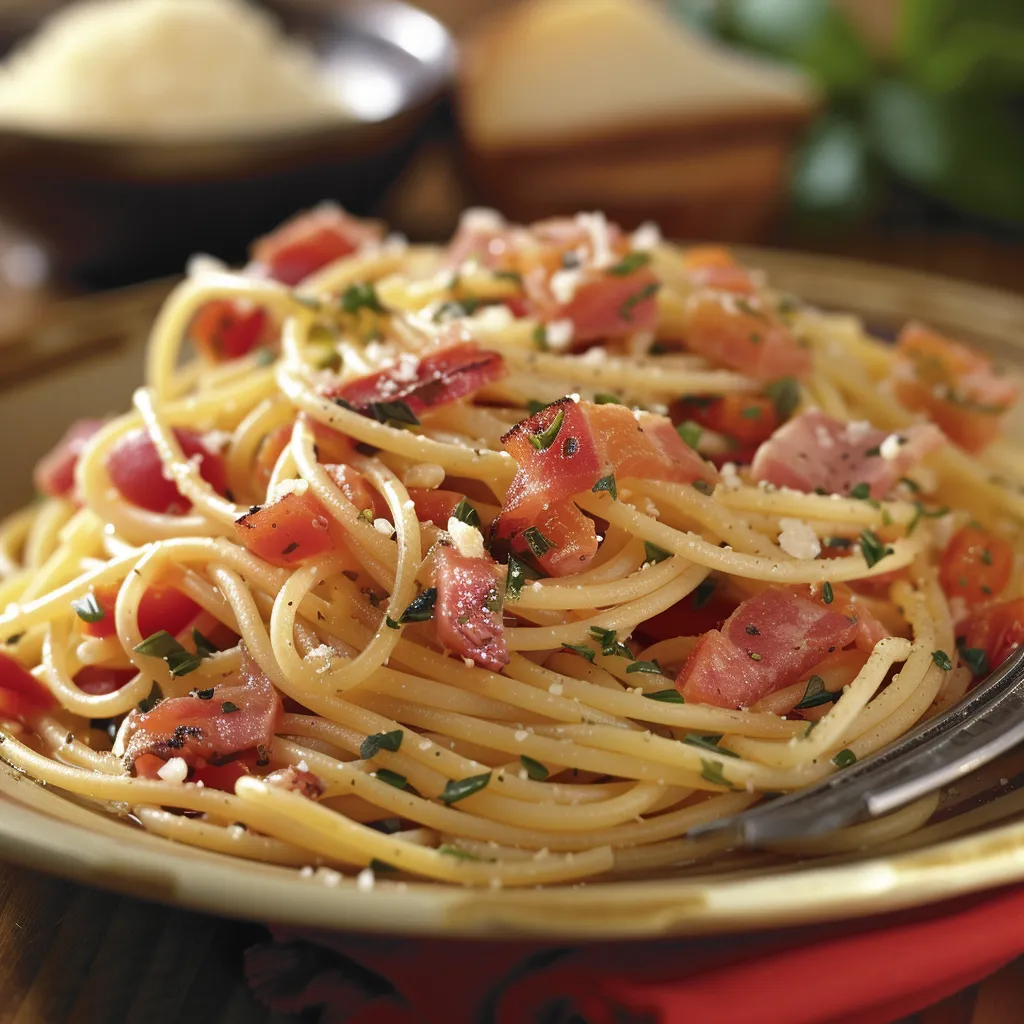 Spaghetti all’Amatriciana : à ne pas rater