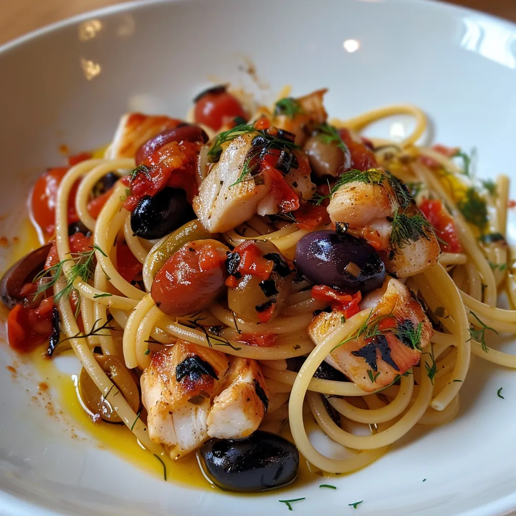 Poisson et aneth en harmonie