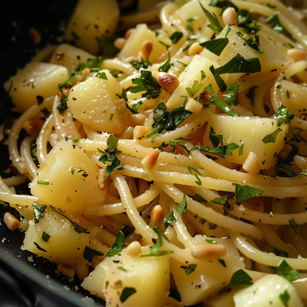 Pâtes au pistou gourmandes