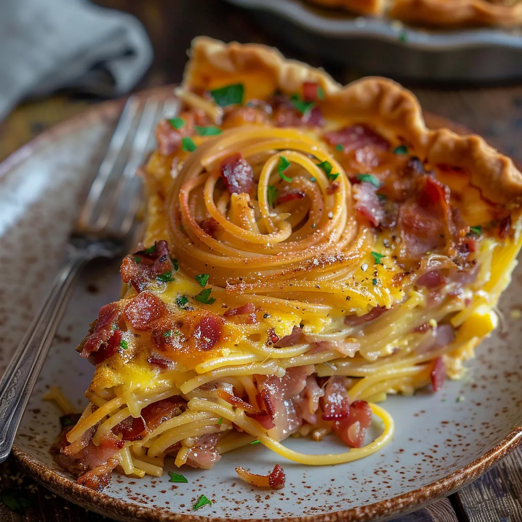 Spirale spaghetti délicieuse