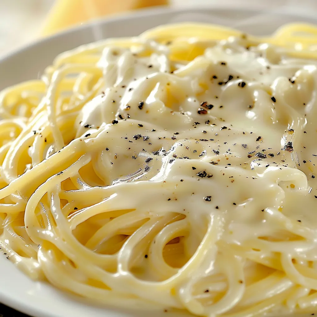 Spaghettis trois fromages ultra gourmands