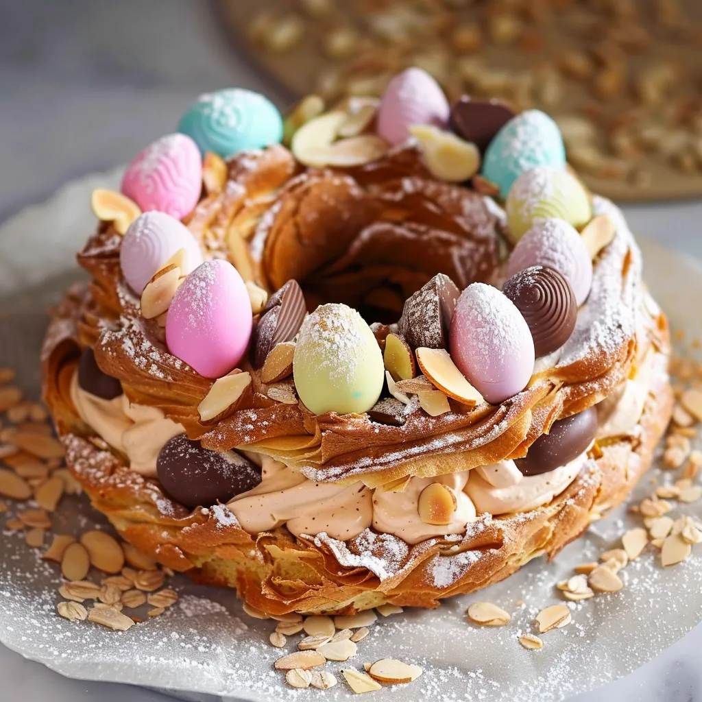 Couronne Paris-Brest Pâques
