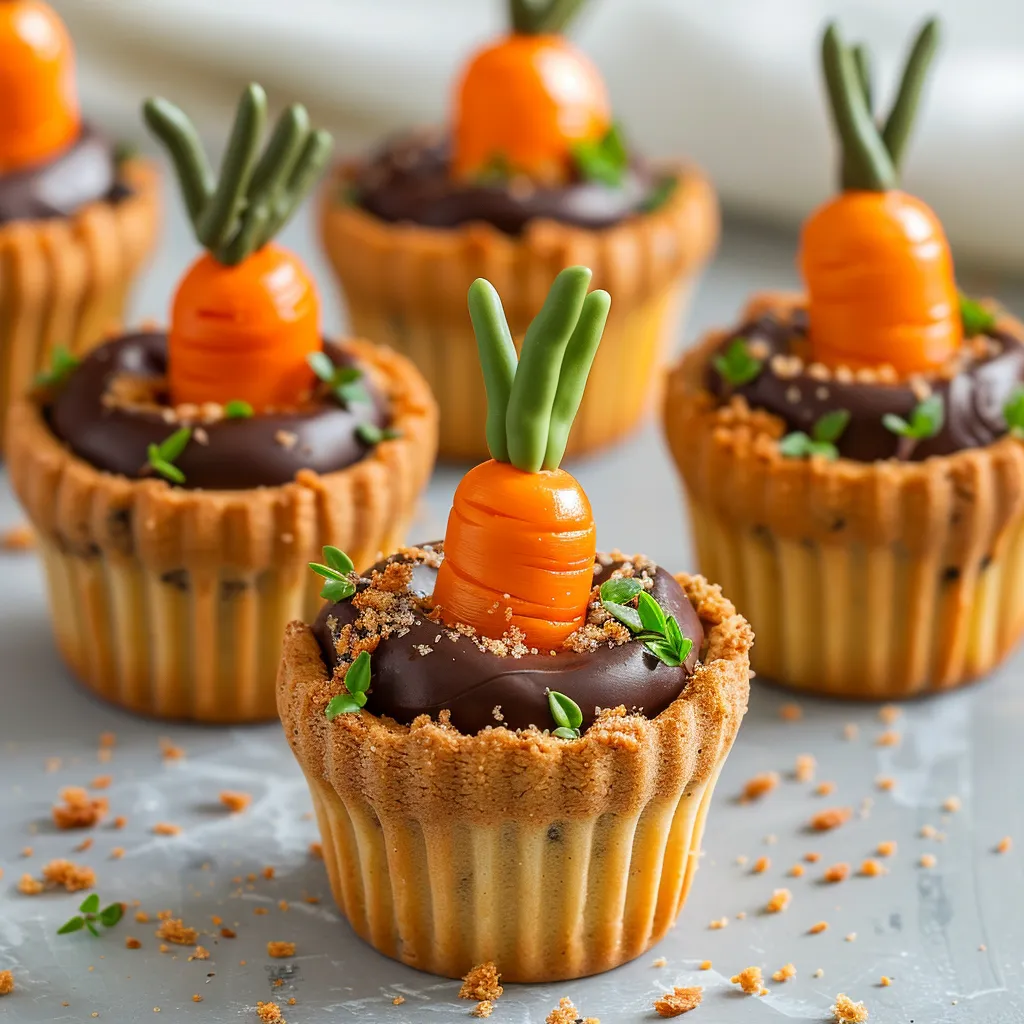 Délicieux cookies carotte