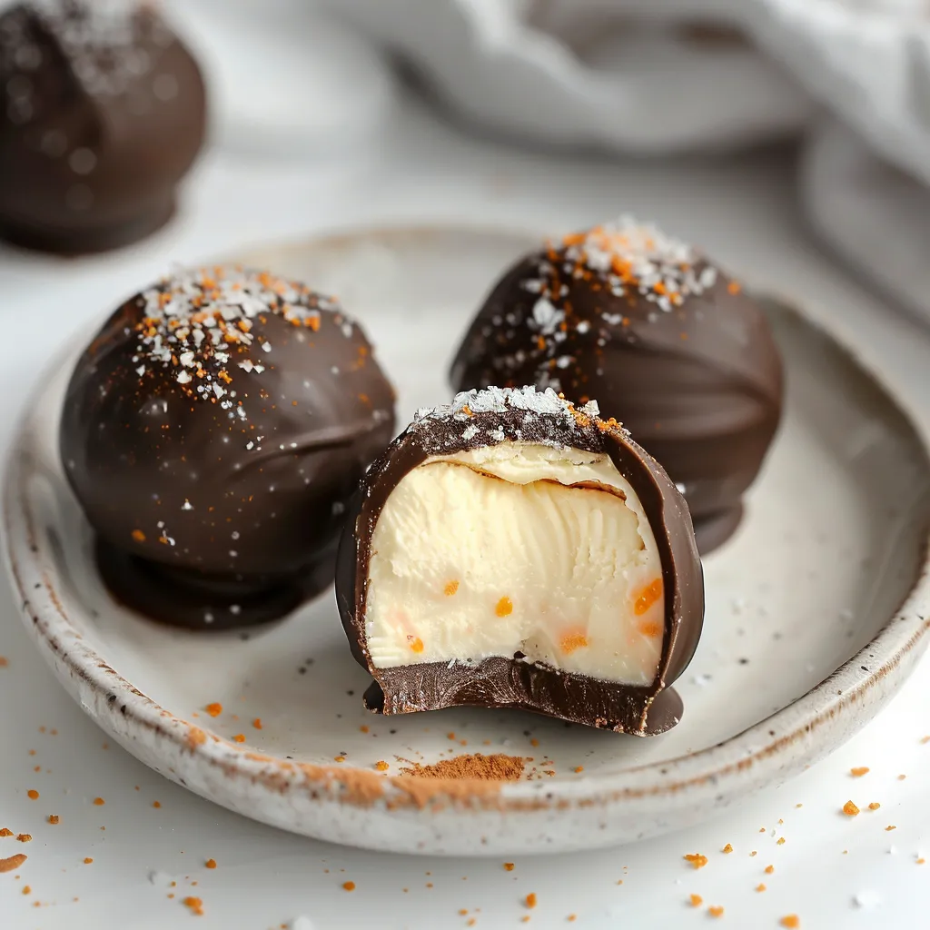 Douceurs chocolat-orange élégantes à partager