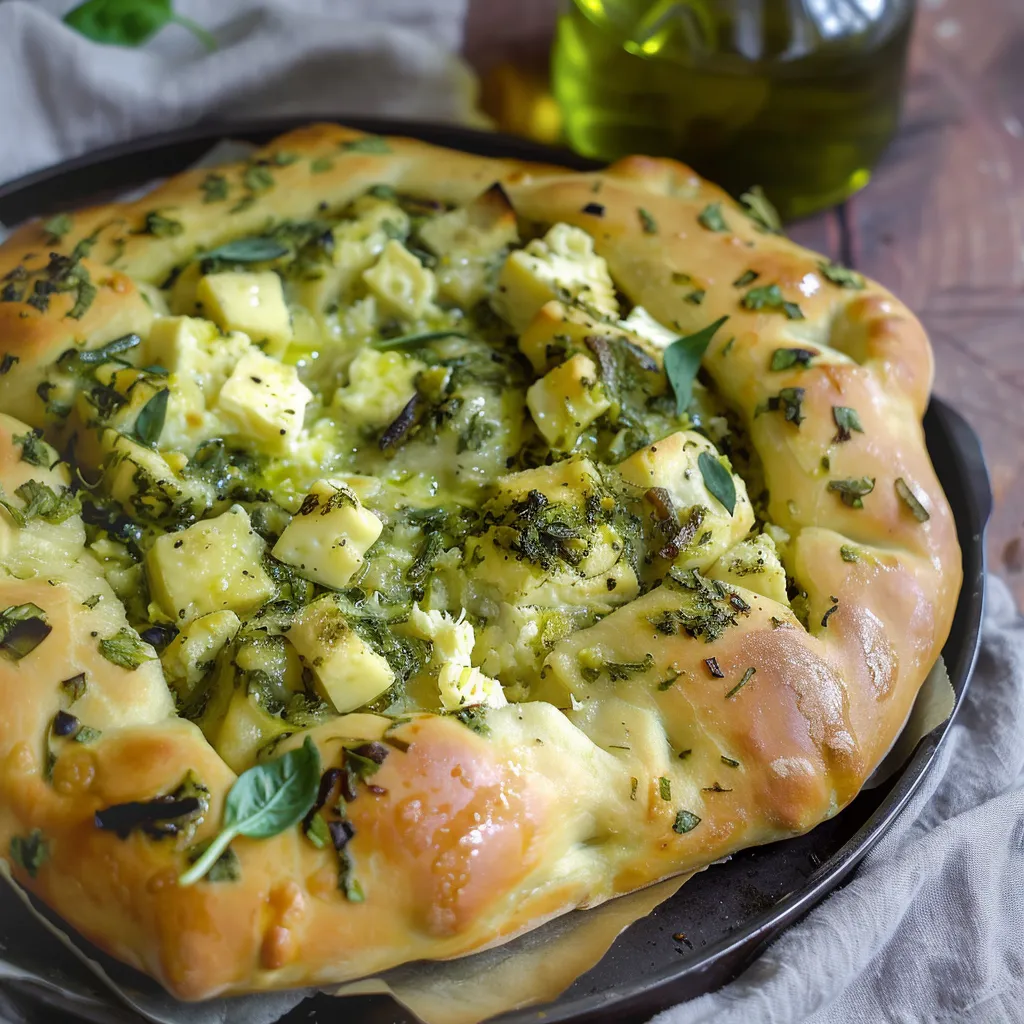 Fougasse ail savoureuse