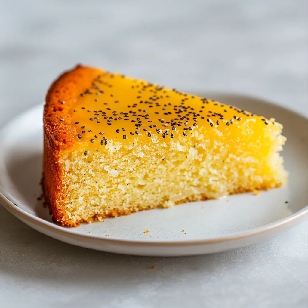 Un moelleux irrésistible au citron pavot