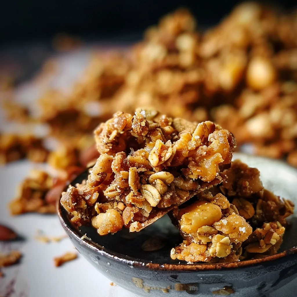 Granola maison façon baklava savoureux