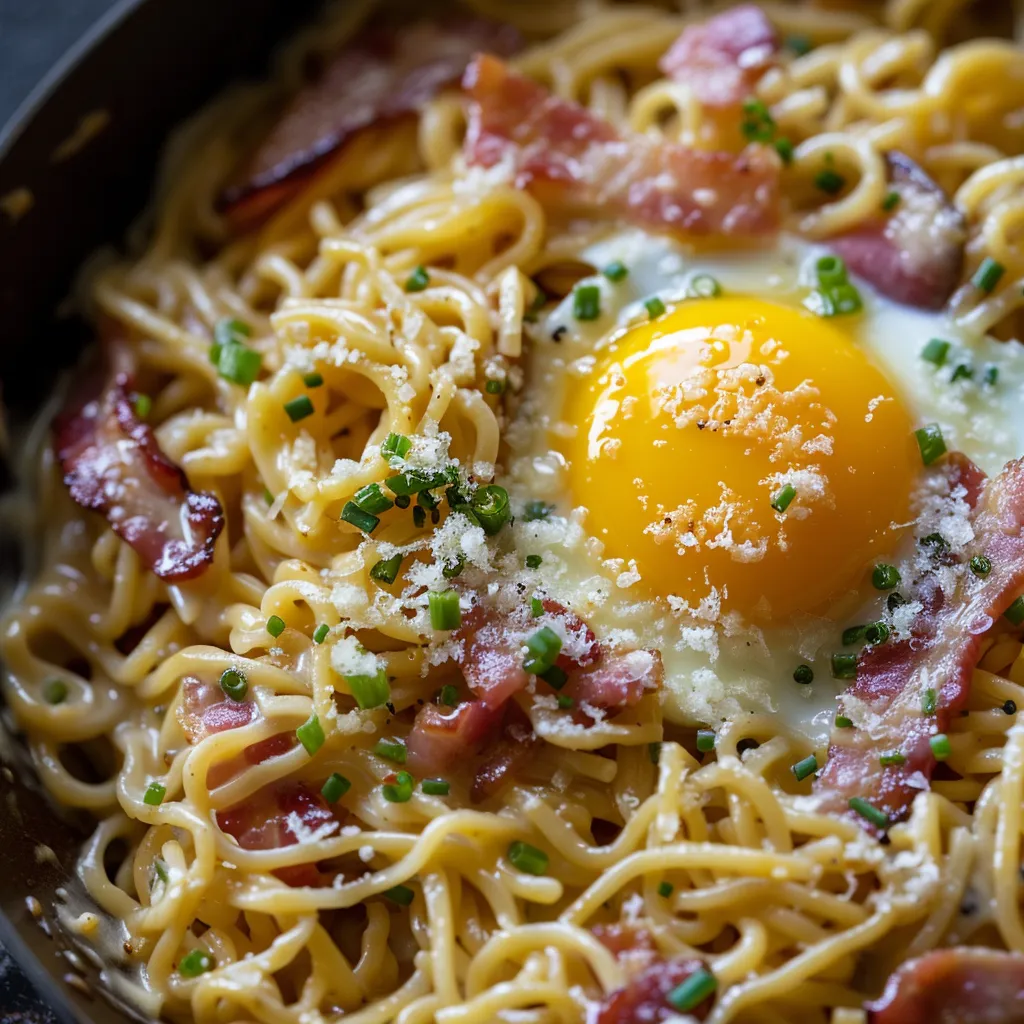 Ramen bacon tout doux