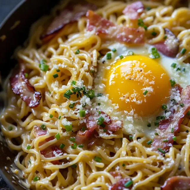 Ramen bacon tout doux