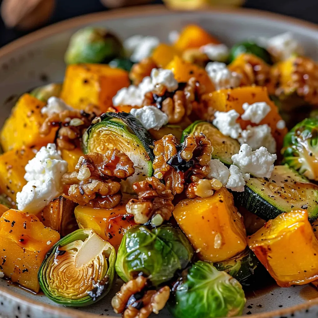 Légumes gourmands noix chèvre