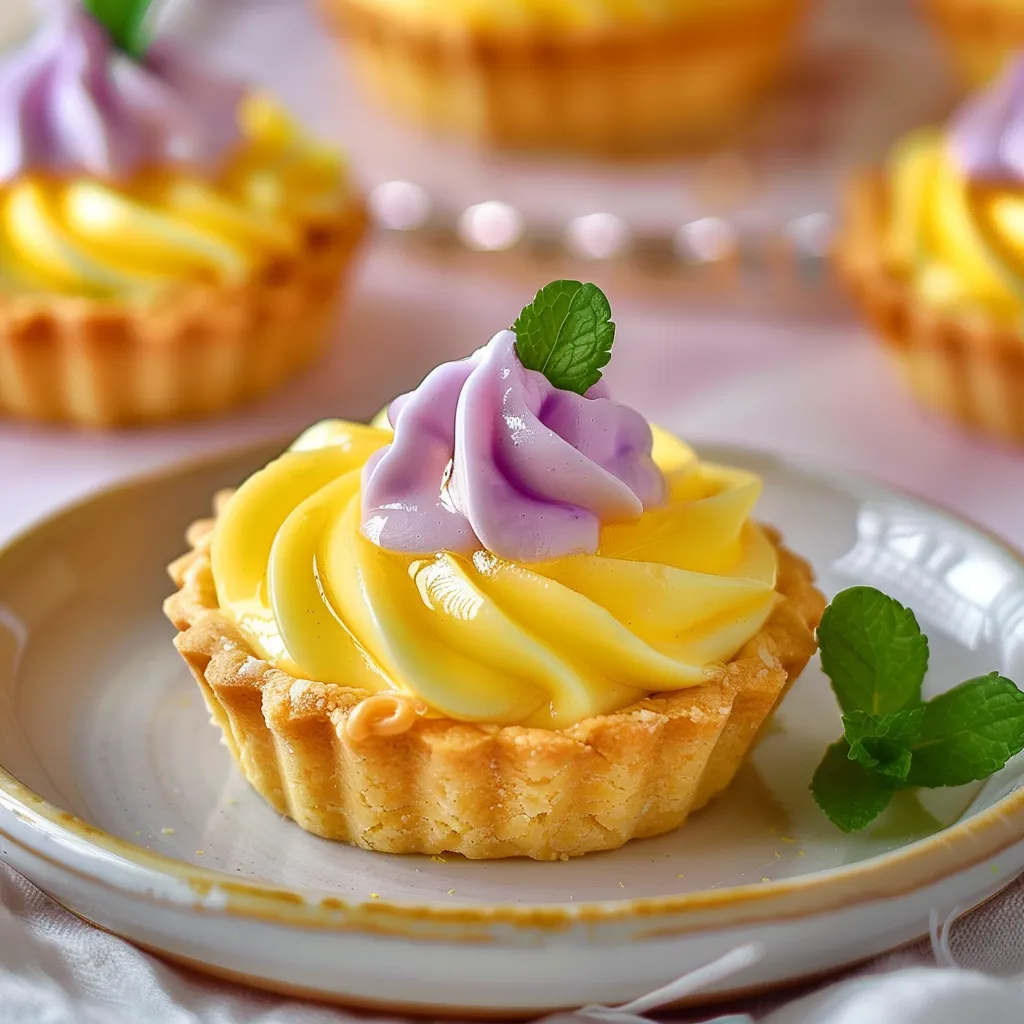 Tartelette citron délicieuse