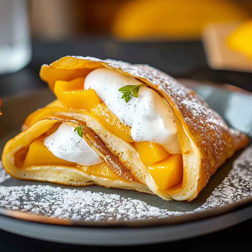 Mangue crêpes maison