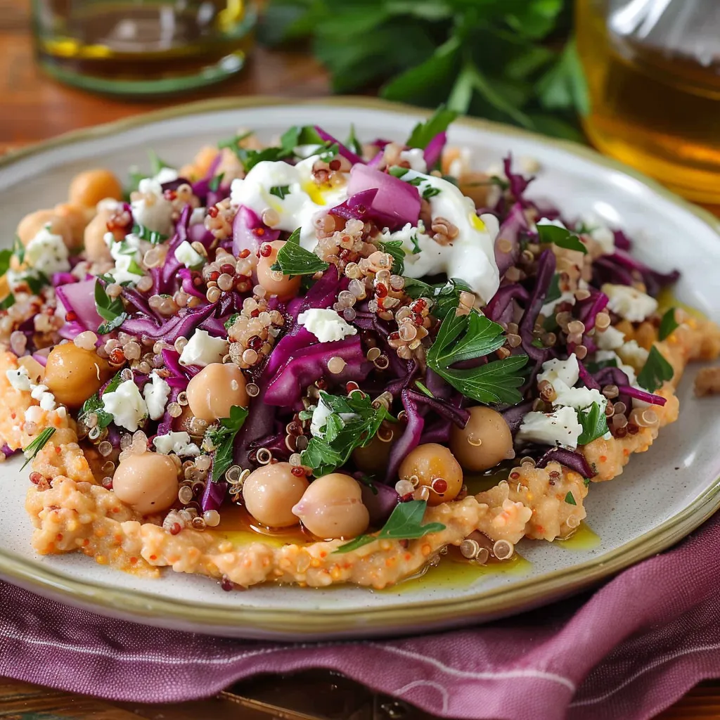 Quinoa bien croquant en salade