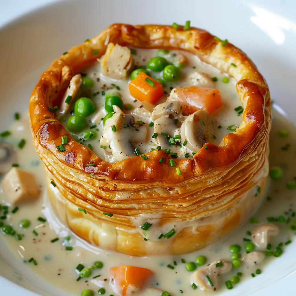 Vol-au-vent maison délicieux