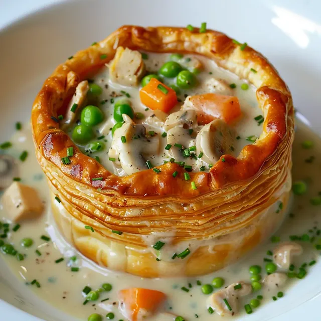 Vol-au-vent maison délicieux