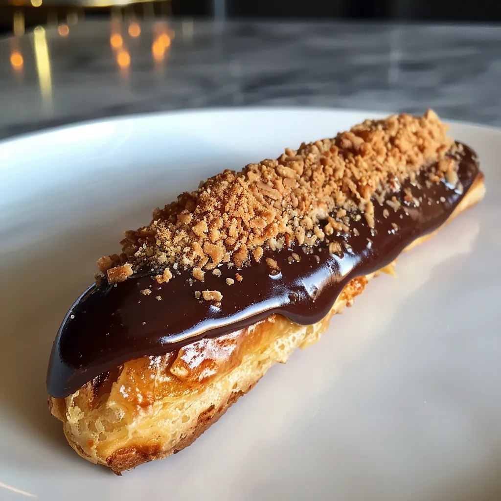 Chocolat éclairs fondants