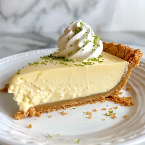 Tarte lime fraîche et goûteuse