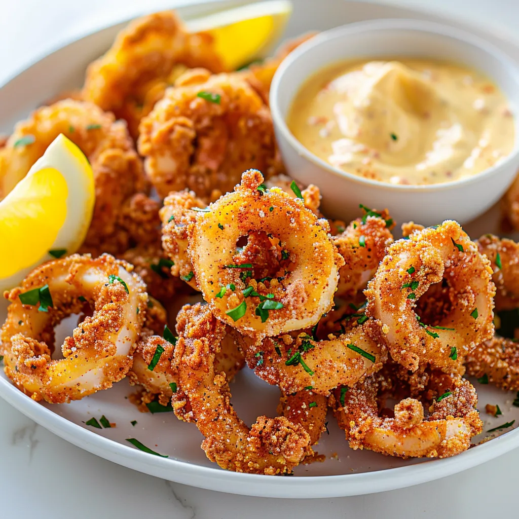 Calmars croustillants faciles