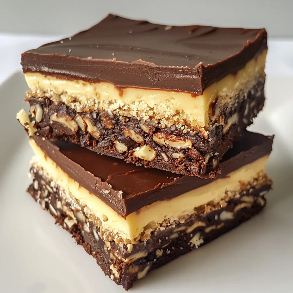 Délicieux Nanaimo chocolat