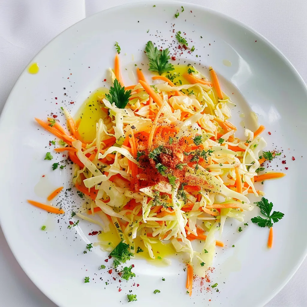 Salade chou ultra fraîche et croquante