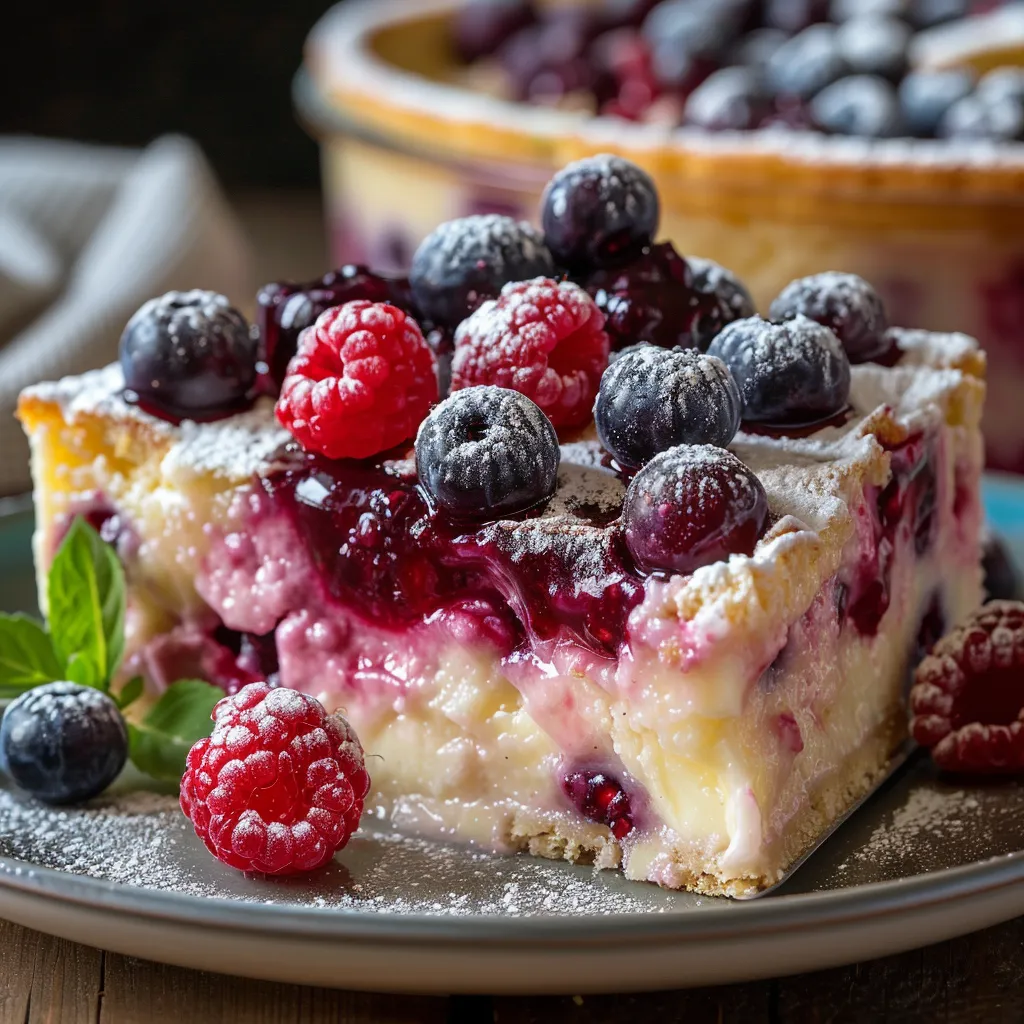 Moelleux fruits surgelés