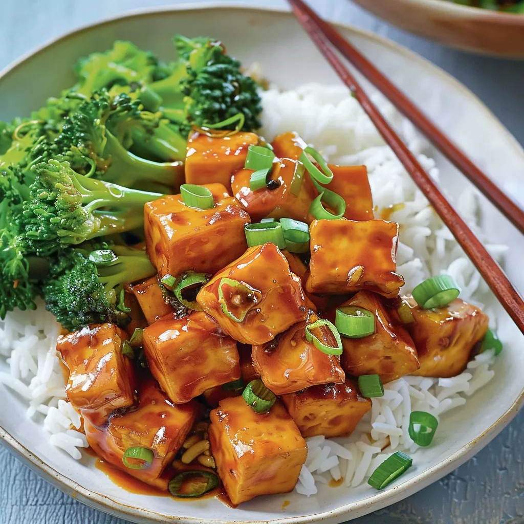 Tofu Général Tao : Saveur irrésistible