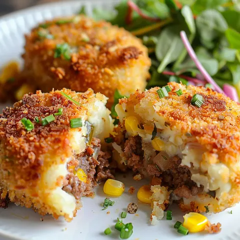 Pâté chinois croquettes