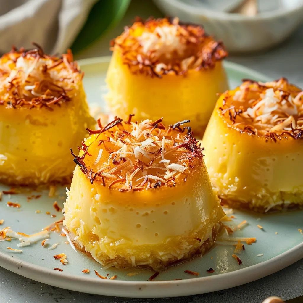 Flan coco brésilien