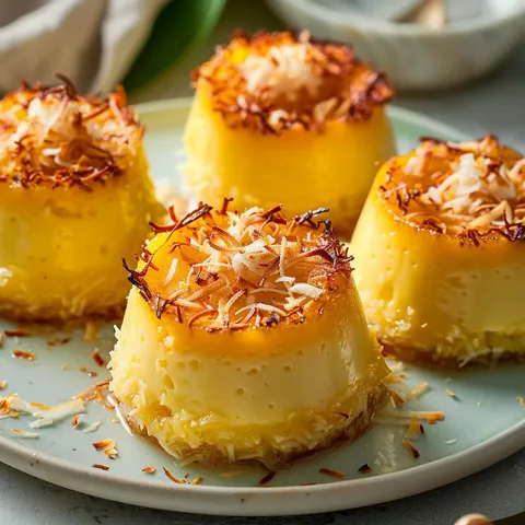 Flan coco brésilien
