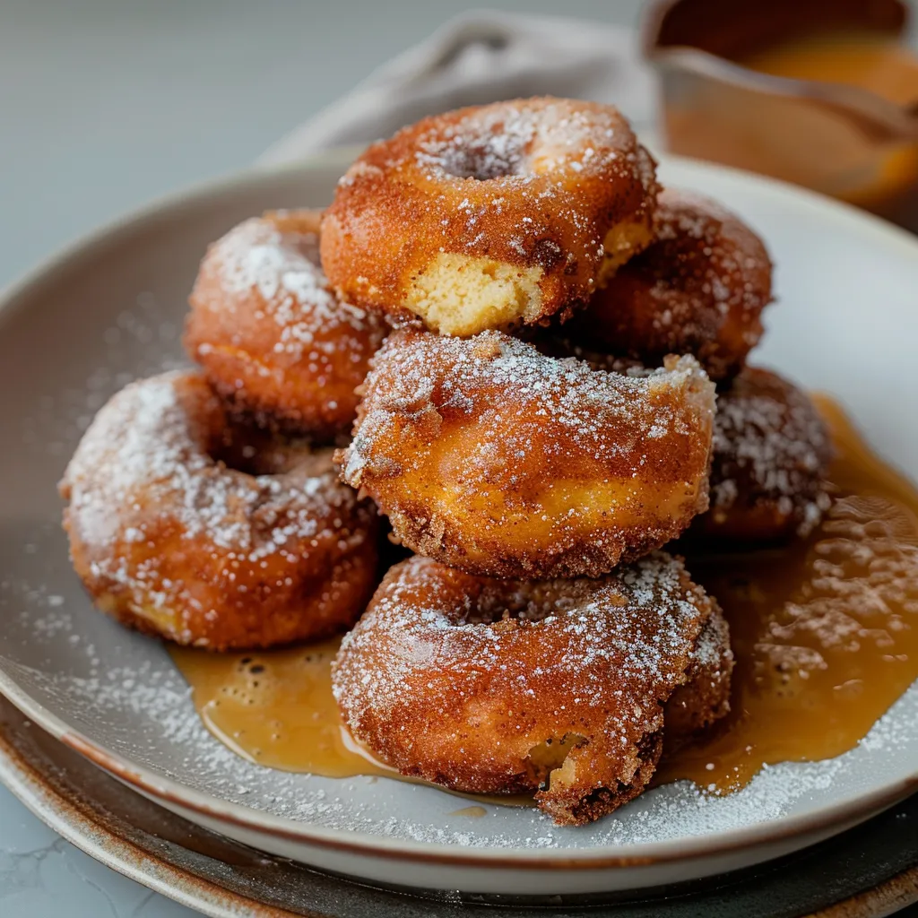 Caramel érable beignes