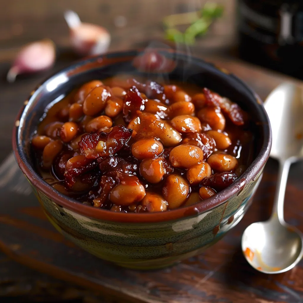 Plat de fèves au lard mijoteuse