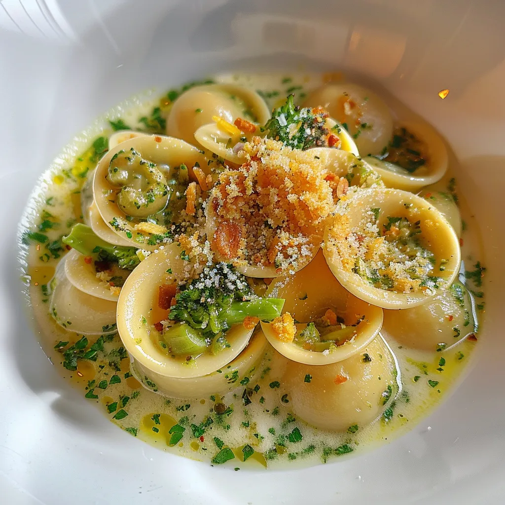 Brocolis et pâtes zéro gaspillage