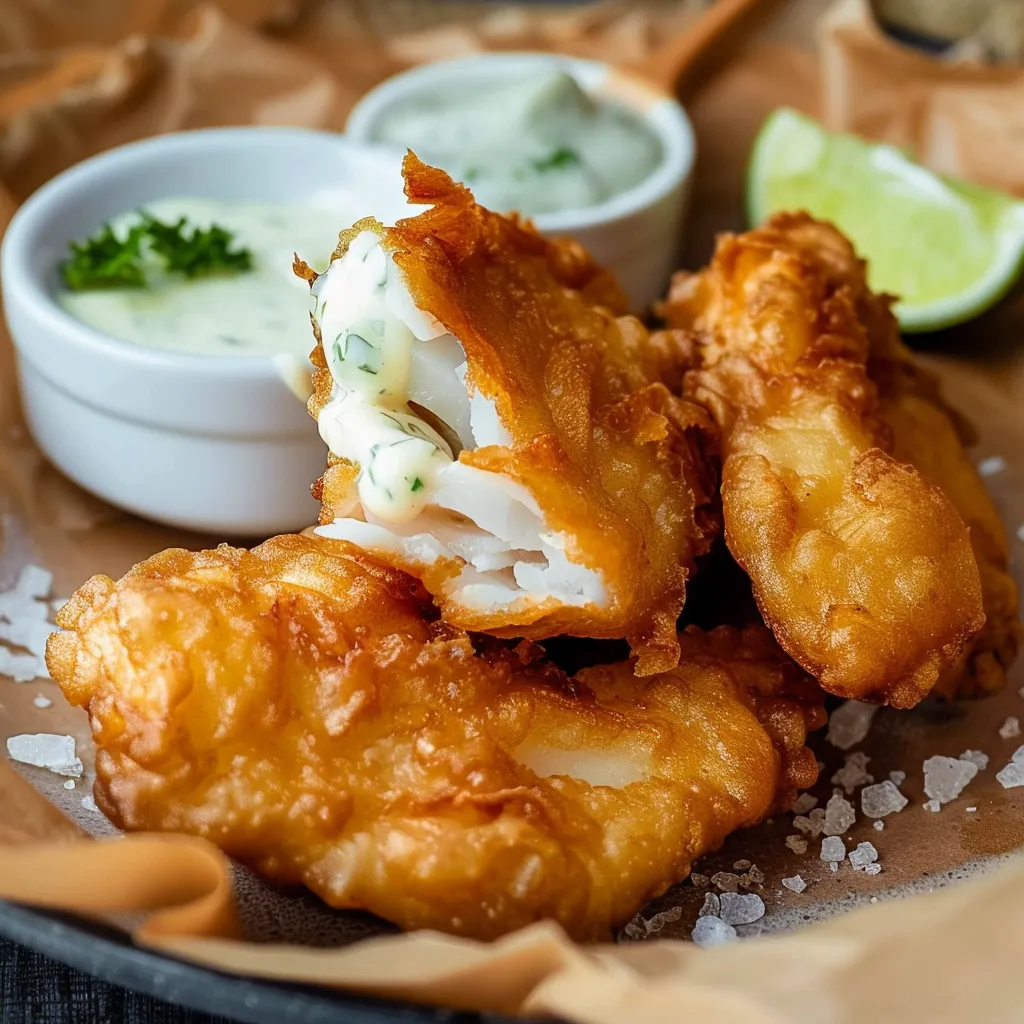 Flétan croustillant parfait