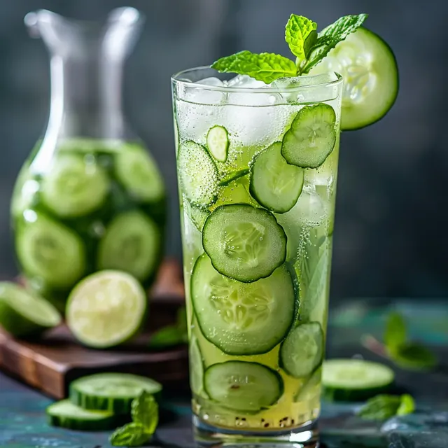 Concombre menthe citron rapide