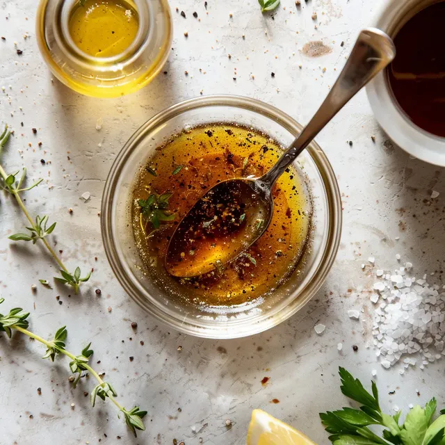 Vinaigrette au sirop d'érable simple