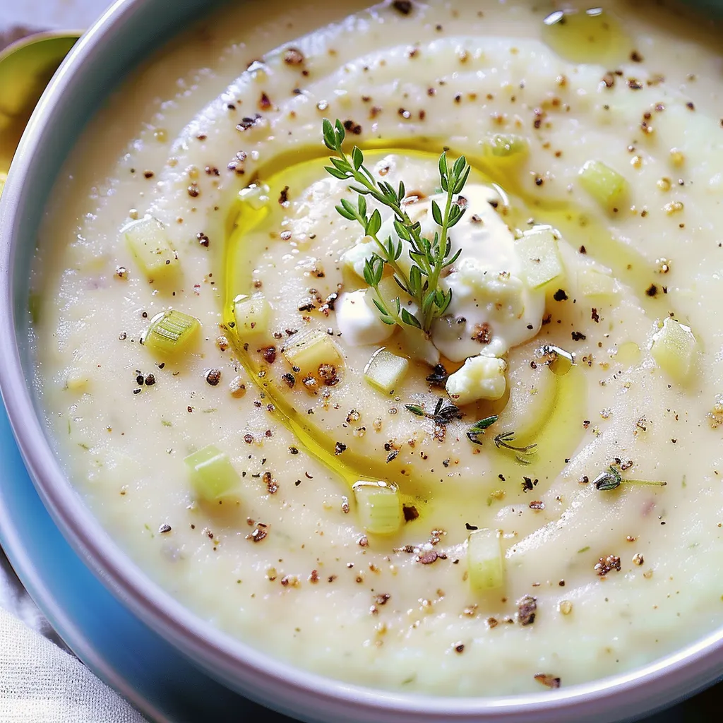 Crémeux céleri et pomme