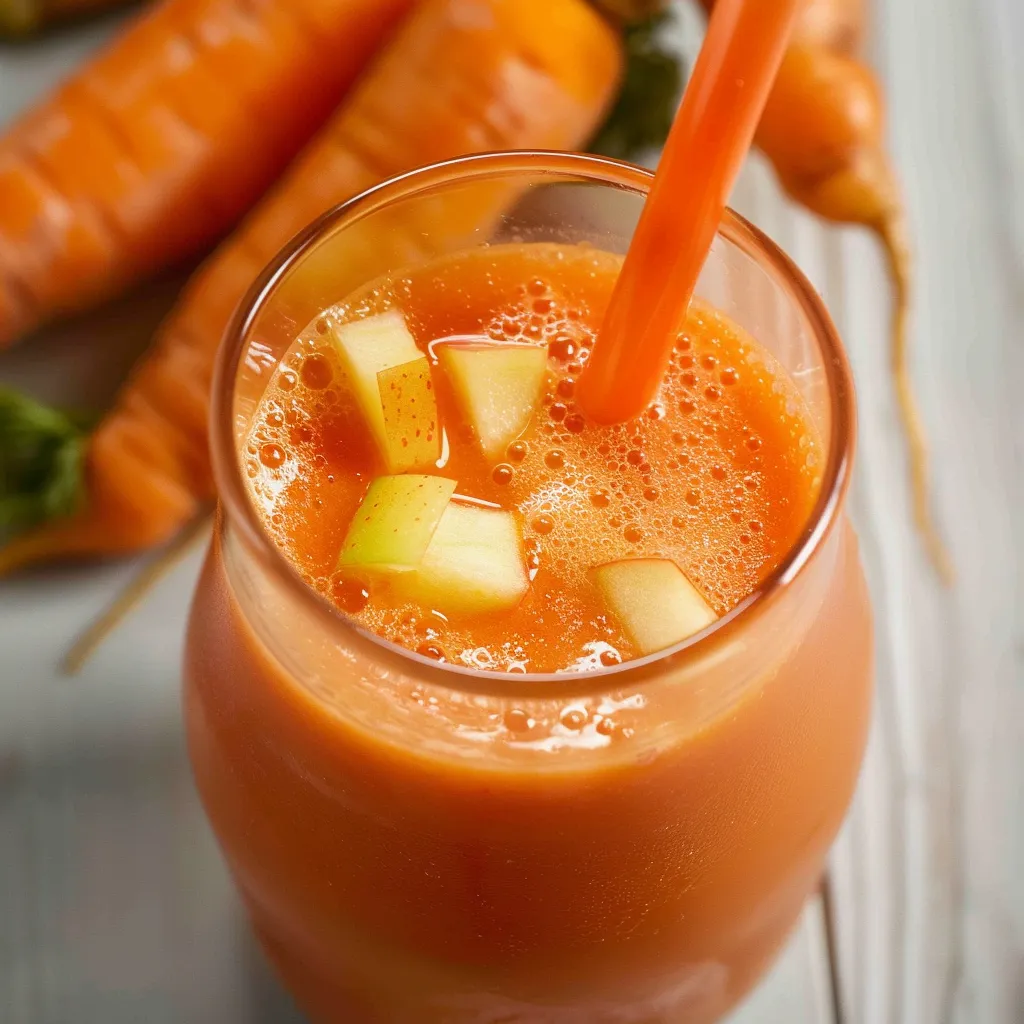 Détox pomme et carotte