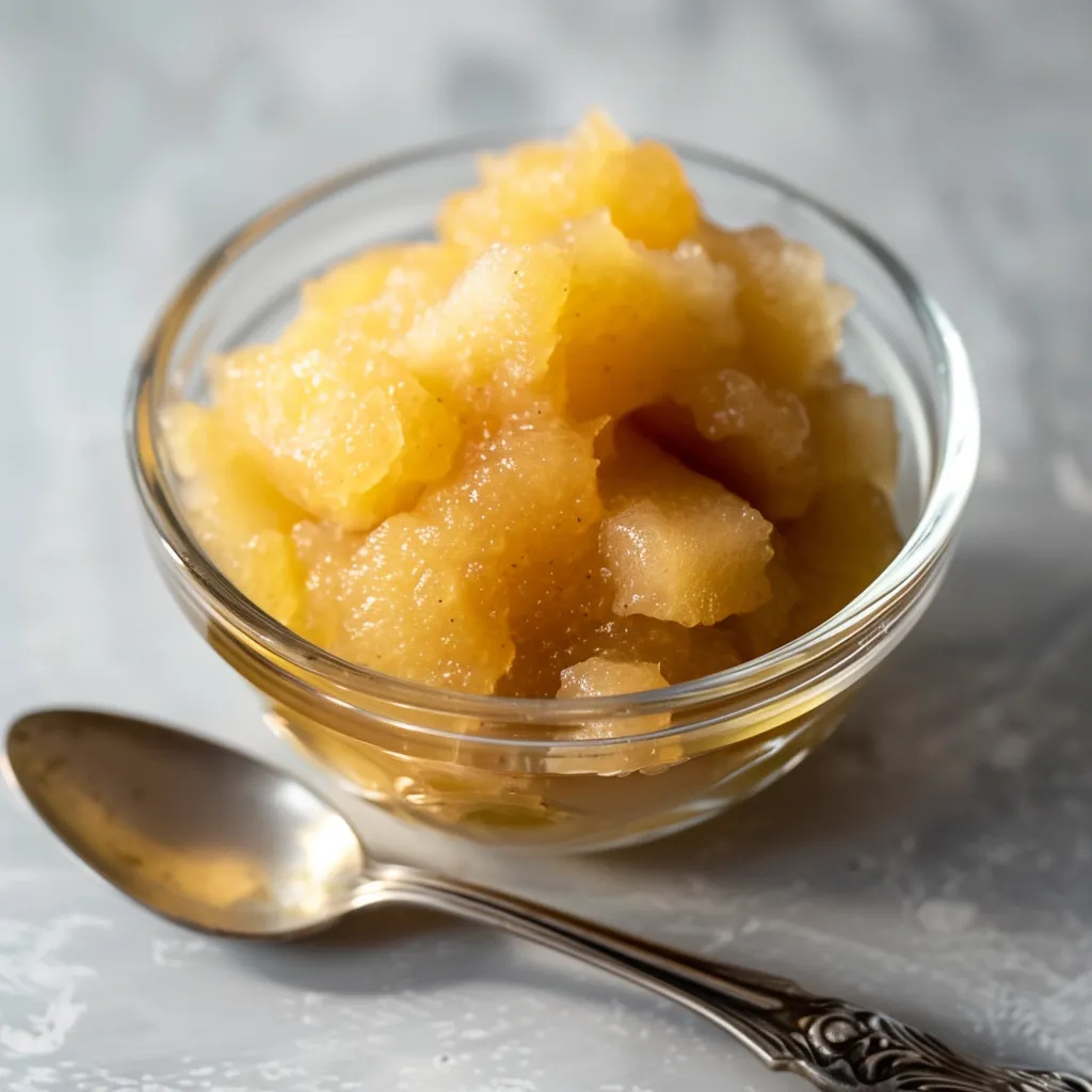 Compote pommes poires gourmande