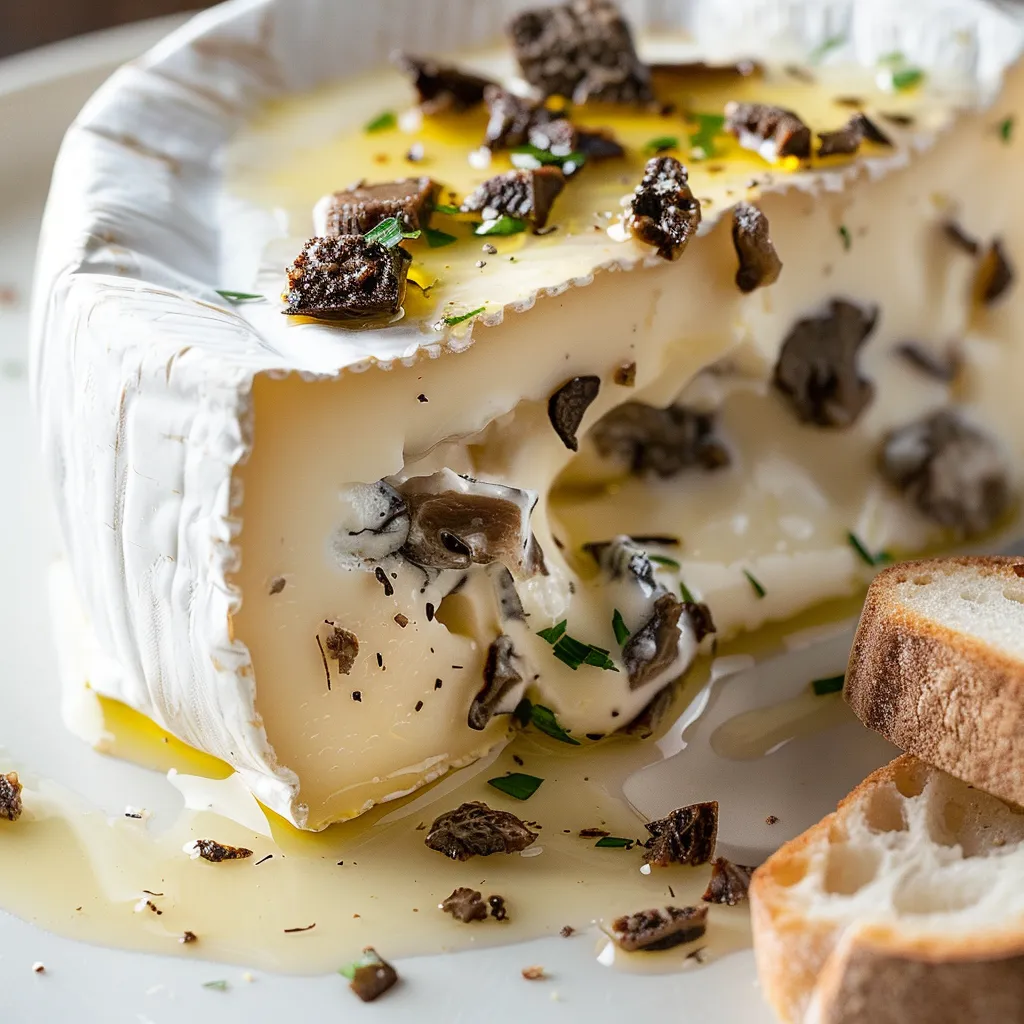 Brie truffé maison