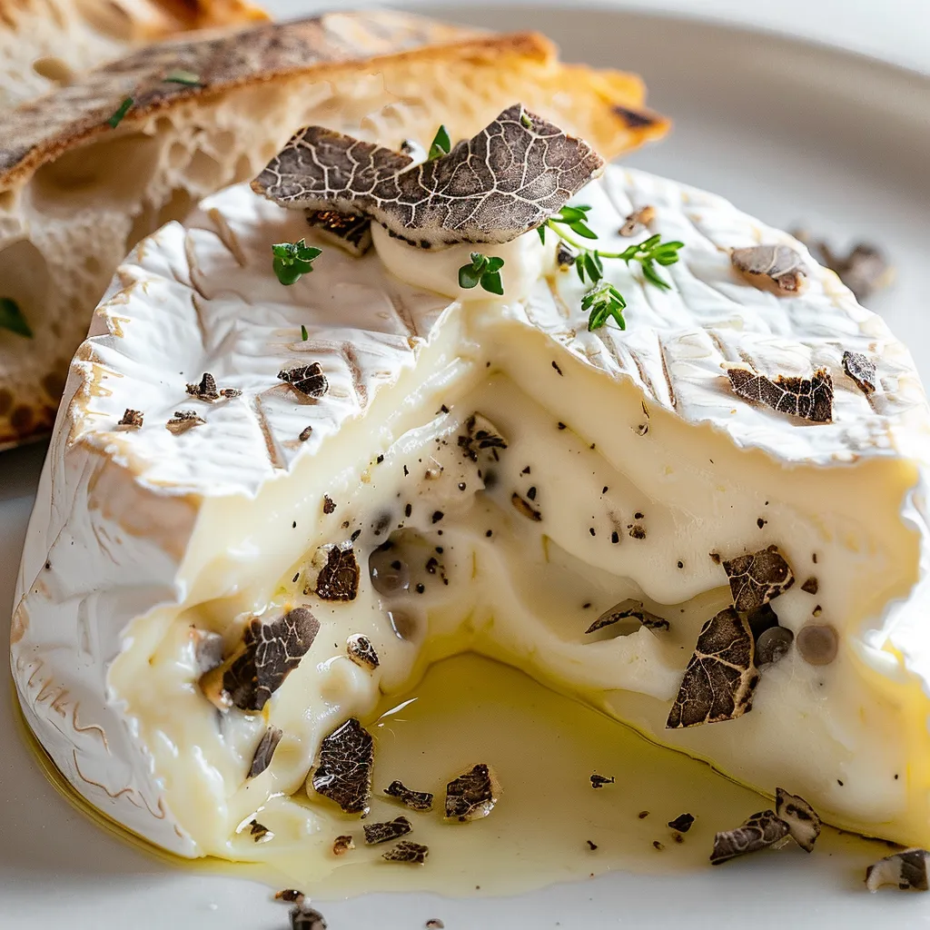 Brie et truffe : une alliance gourmande