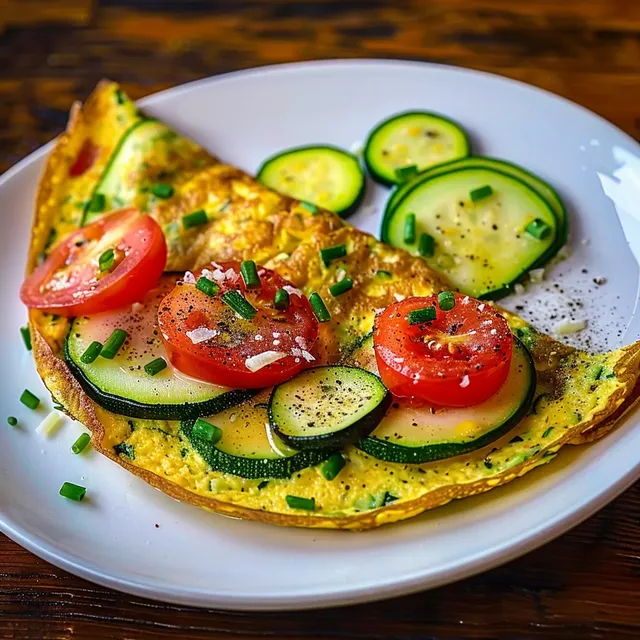 Plat rapide avec courgettes et tomates