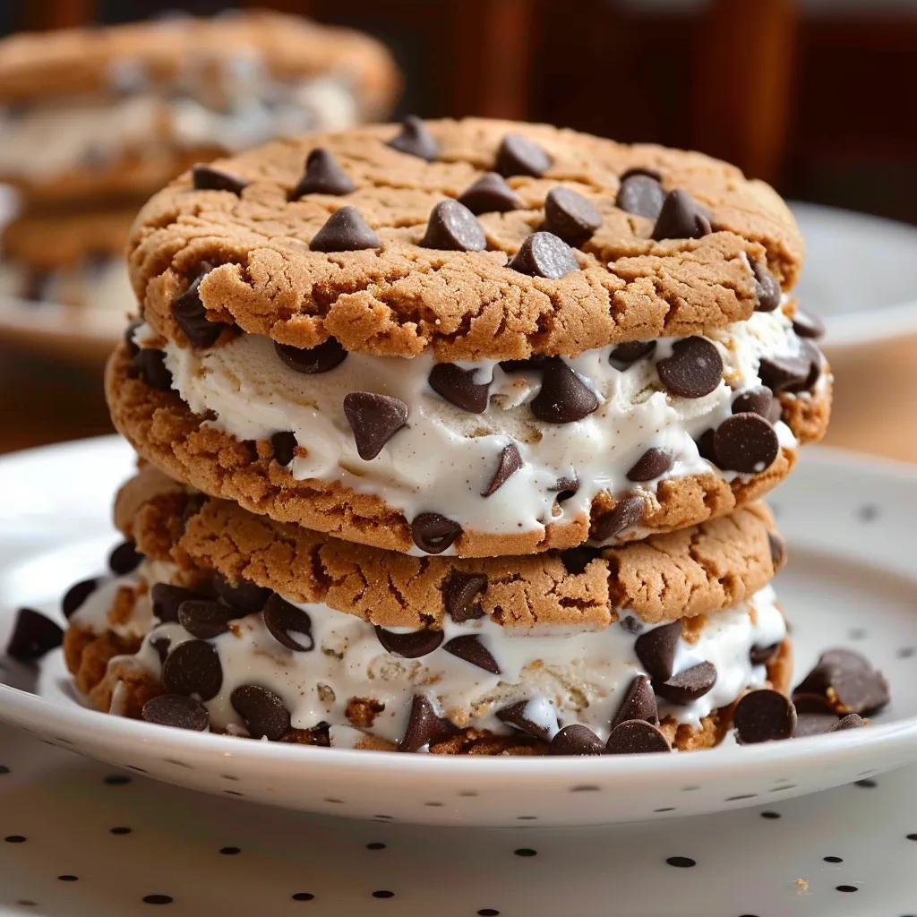 Savourez des cookies glacés gourmands