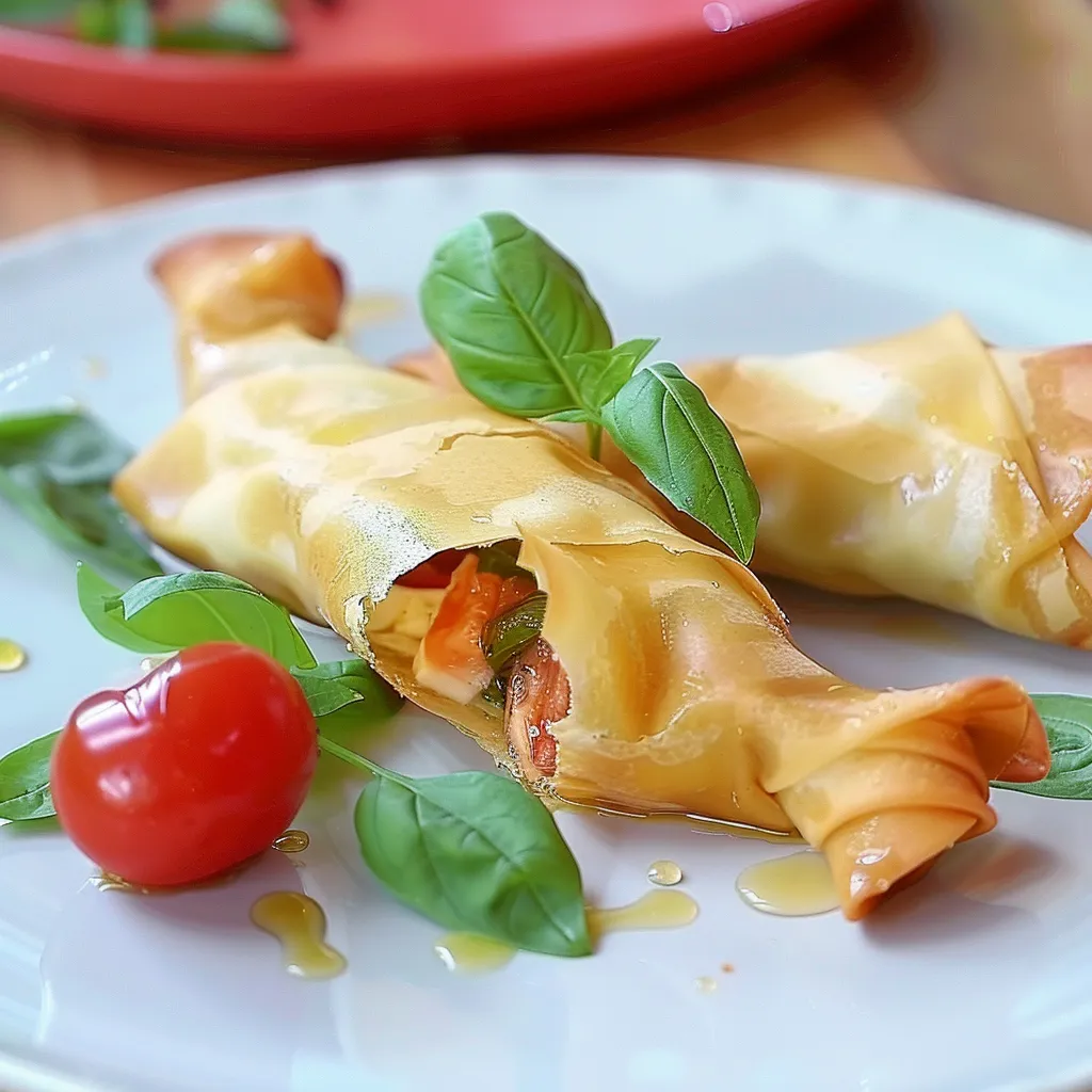 Thon croustillant mozzarella