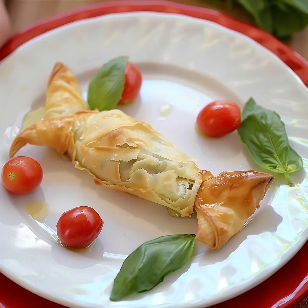 Bouchées croustillantes façon Méditerranée
