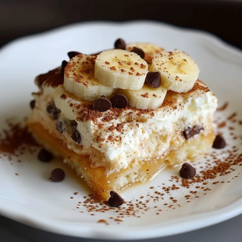 Tiramisu banane sans four à découvrir
