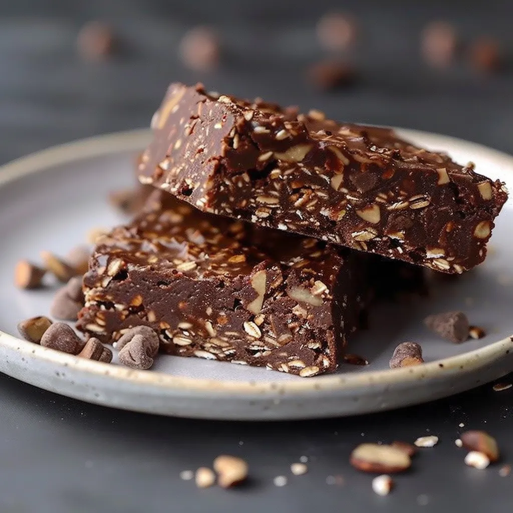 Barres glacées chocolat sans cuisson à savourer l’été